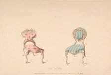Design for Chairs, Louis Quinze Style, 1835-1900. Creator: Robert William Hume.