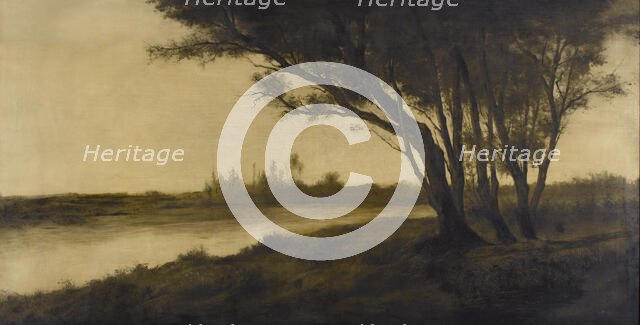 Paysage, 1888. Creator: Frédérick Juncker.