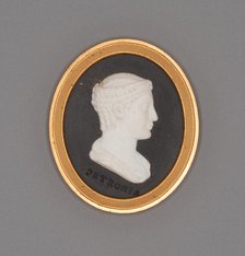 Medallion with Petronia, Burslem, Late 18th century. Creator: Wedgwood.