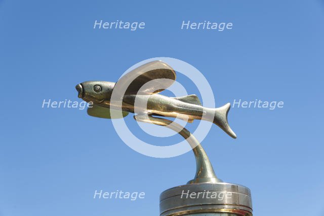 1909 Paterson Flying Fish mascot. Creator: Unknown.