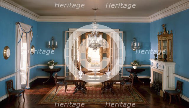 A26: Virginia Dining Room, c. 1800, United States, c. 1940. Creator: Narcissa Niblack Thorne.