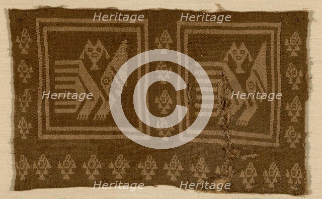 Fragment, Peru, A.D. 1000/1476. Creator: Unknown.