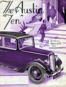 1934 Austin Ten sales brochure. Creator: Unknown.