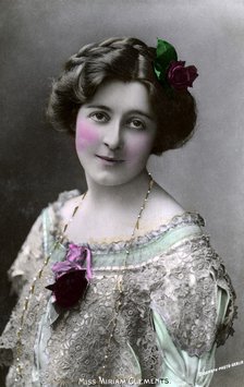 Miriam Clements, English actress, 1906.Artist: Biograph Studio