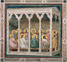 Pentecost (From the cycles of The Life of Christ), 1304-1306. Creator: Giotto di Bondone (1266-1377).