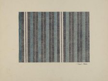 Woven Textile, c. 1942. Creator: Pearl Gibbo.