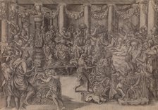 Banquet of Scipio, 1543. Creator: Antonio Fantuzzi.