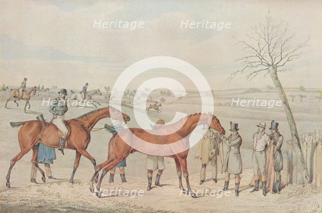A Steeplechase: The Winner, 1827. Artist: Henry Thomas Alken