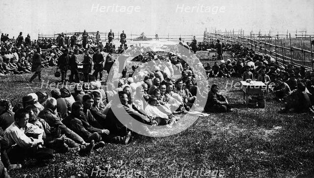 On a holiday, late 19th cent - early 20th cent. Creator: I Popov.