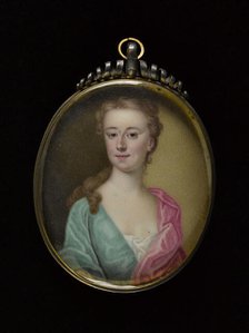 Portrait of a young woman, between 1725 and 1775. Creator: English School.