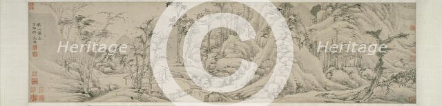 Autumn Mountains, Ming dynasty (1368-1644), early 16th century. Creator: Wen Zhengming.