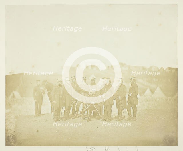 Group Portrait, 1855. Creator: James Robertson.