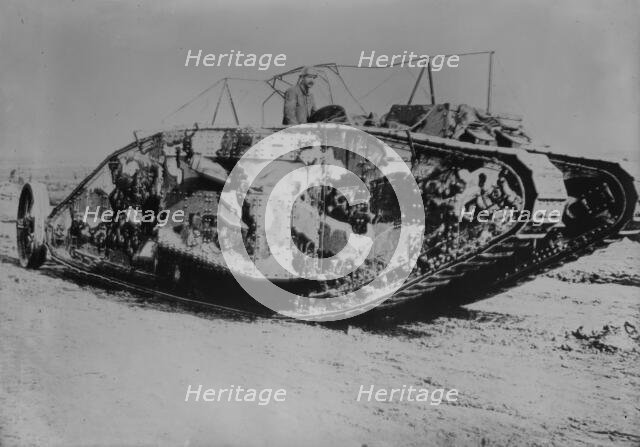 British tank, 15 Sept. 1916. Creator: Bain News Service.
