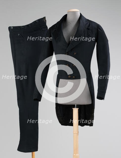 Suit, American, 1830-40. Creator: Unknown.