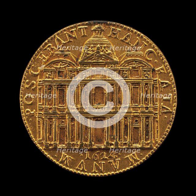 The New Louvre [reverse], 1624. Creator: Pierre Regnier.