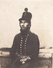 Soldier, 1845-50. Creator: Calvert Jones.