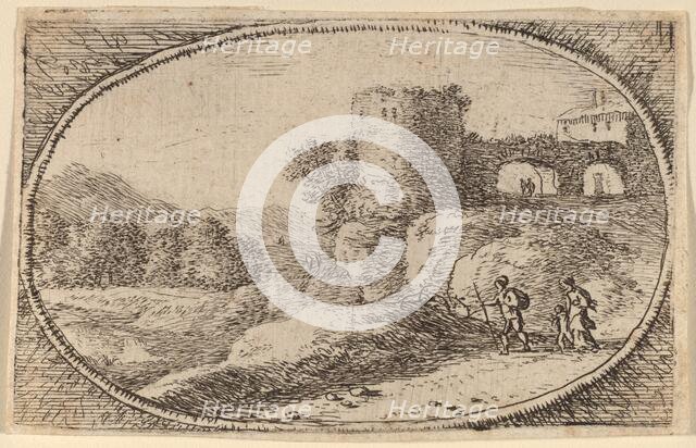 The Large Round Tower. Creator: Herman van Swanevelt.