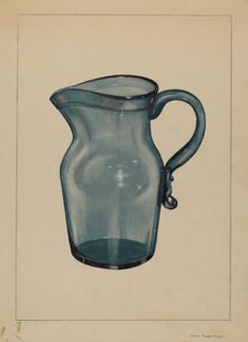 Pitcher, c. 1936. Creator: John Tarantino.