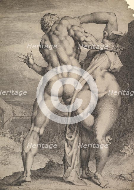 The Rape of the Sabine Women, ca. 1627. Creator: Jan Muller.