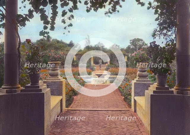 "Pre`s Choisis," Albert Herter house, Georgica Pond, East Hampton, New York, 1913. Creator: Frances Benjamin Johnston.