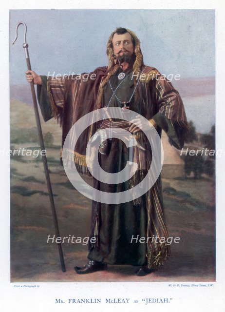 Franklin McLeay, Canadian actor, 1901.Artist: W&D Downey