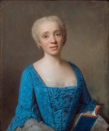 Marie-Rose de Larlan de Kercadio de Rochefort, Marquise des Nétumières, 1750. Creator: Jean-Etienne Liotard.