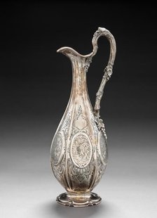 Pitcher, c. 1870-1880. Creator: Elkington & Co. (British).