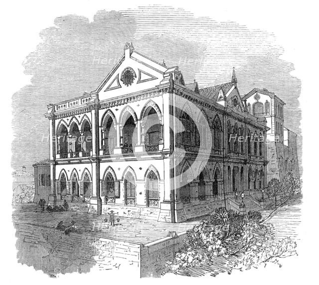 The German Club, Hong-Kong, 1872. Creator: Unknown.