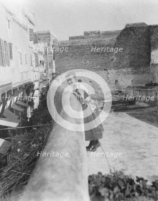 Travel views of Morocco, 1904. Creator: Arnold Genthe.
