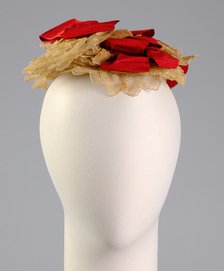 Cap, British, ca. 1880. Creator: Coleman.