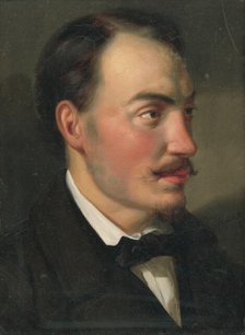Portrait of a man, 1858. Creator: Anton Stadler.