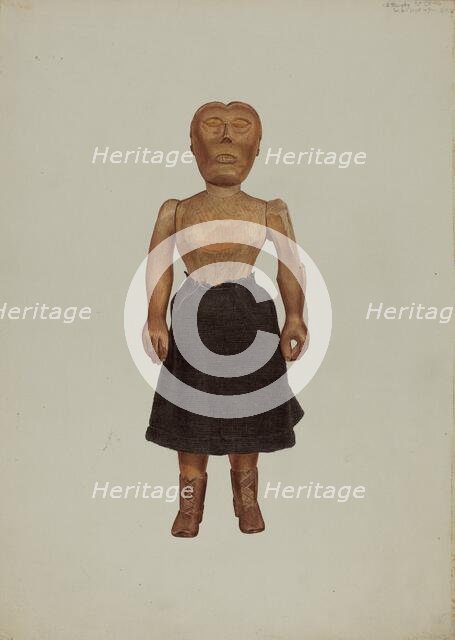 Doll, c. 1939. Creator: Henry Murphy.