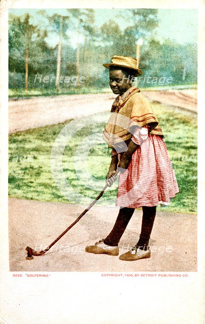 'Golferino', American, 1905. Artist: Unknown