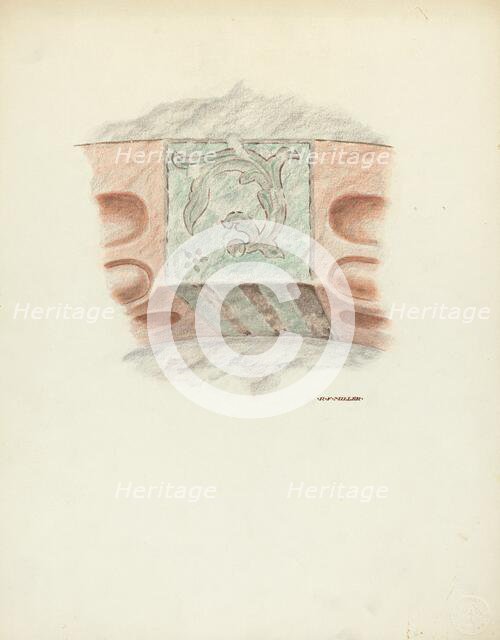 Painted Keystone, 1939. Creator: Randolph F Miller.