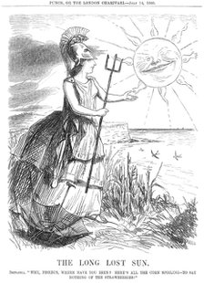 'The Long Lost Sun', 1860. Artist: Unknown