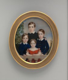 The Allen Children, 1847. Creator: John Carlin.