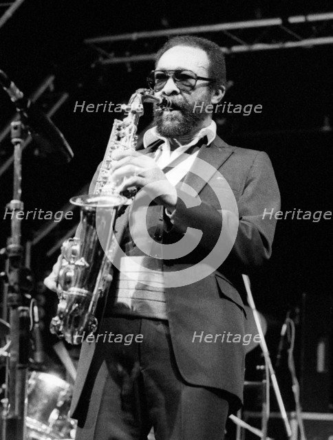 Hank Crawford, Top Rank Suite, Brighton, 1989. Artist: Brian O'Connor.