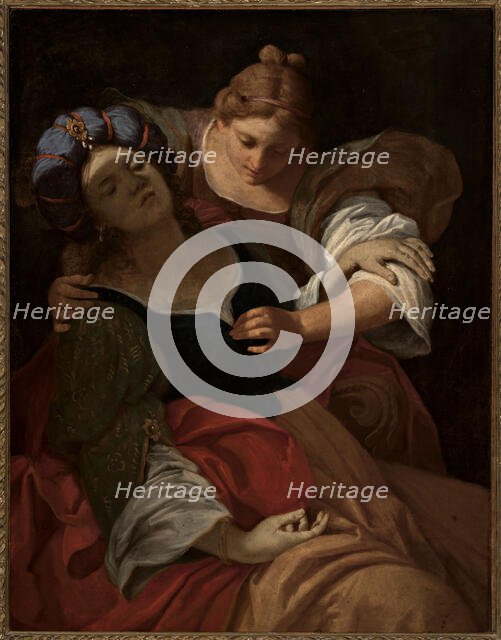 Porcia faints. Creator: Pasinelli, Lorenzo (1629-1700).