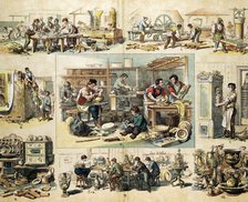 Ceramics industry, c1870. Artist: Unknown