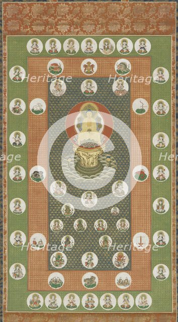 Star Mandala, Edo period, 1615-1868. Creator: Unknown.