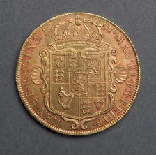 Five Guineas (reverse), 1691. Creator: Unknown.