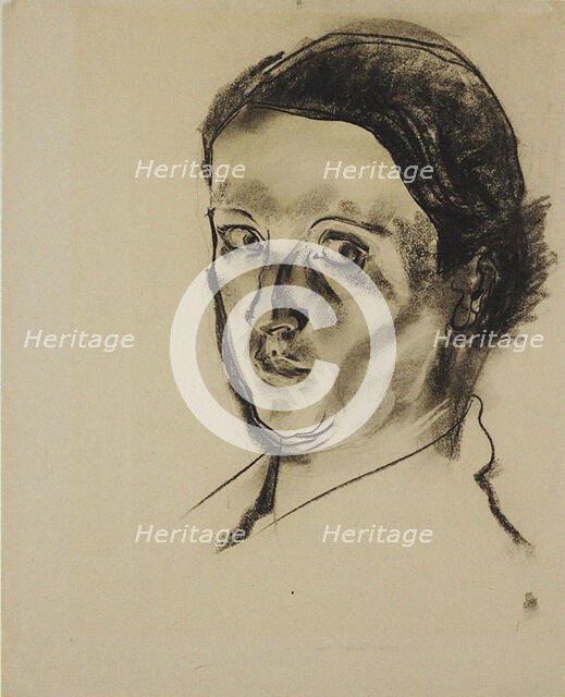 Self-portrait, c1921-1923. Creator: Dicker (Dicker-Brandeis), Friedl (1898-1944).