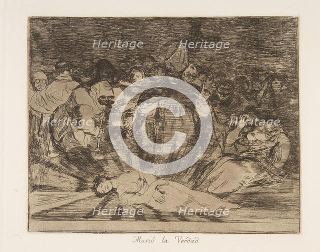 Plate 79 from 'The Disasters of War' (Los Desastres de la Guerra..., after 1814-15 (published 1863). Creator: Francisco Goya.