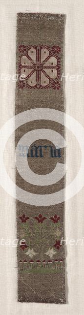 Woven Band, 1300s - 1400s. Creator: Unknown.