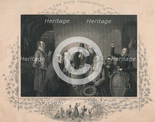 'The Wine Commission', mid 19th century.  Creator: AH Payne.