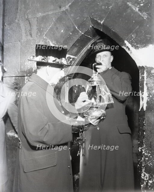 Ceremony of the Keys, Tower of London, c1955. Creator: Arthur Charles Kirby Ware.