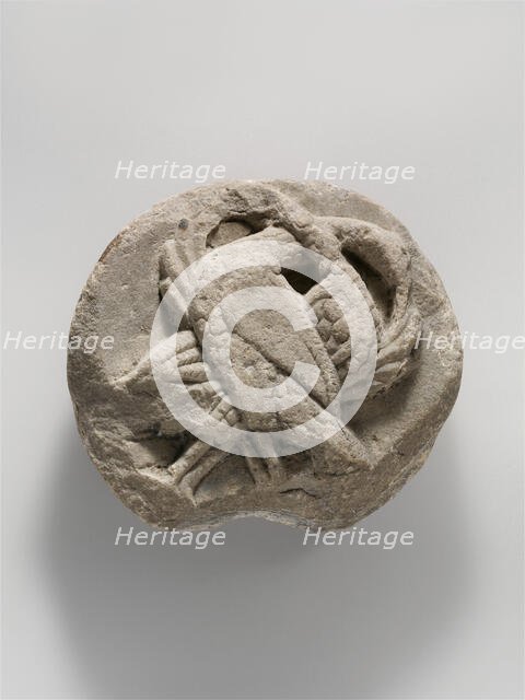 Decorative Roundel, Italian, 12th-13th century. Creator: Unknown.