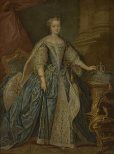 Portrait of Maria Leszczynska (1703-1768), 18th century. Creator: Unknown.