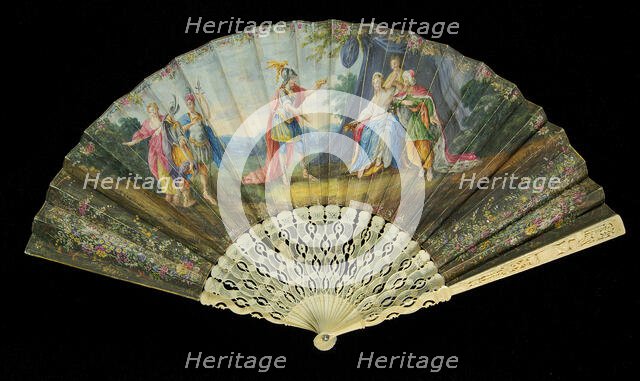 Fan, British, 1780-99. Creator: Unknown.