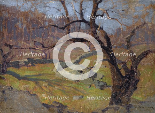 View Near Yalta, 1886. Artist: Levitan, Isaak Ilyich (1860-1900)